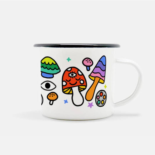 Camp Mug - Funguys Mushroom - The Feral Market