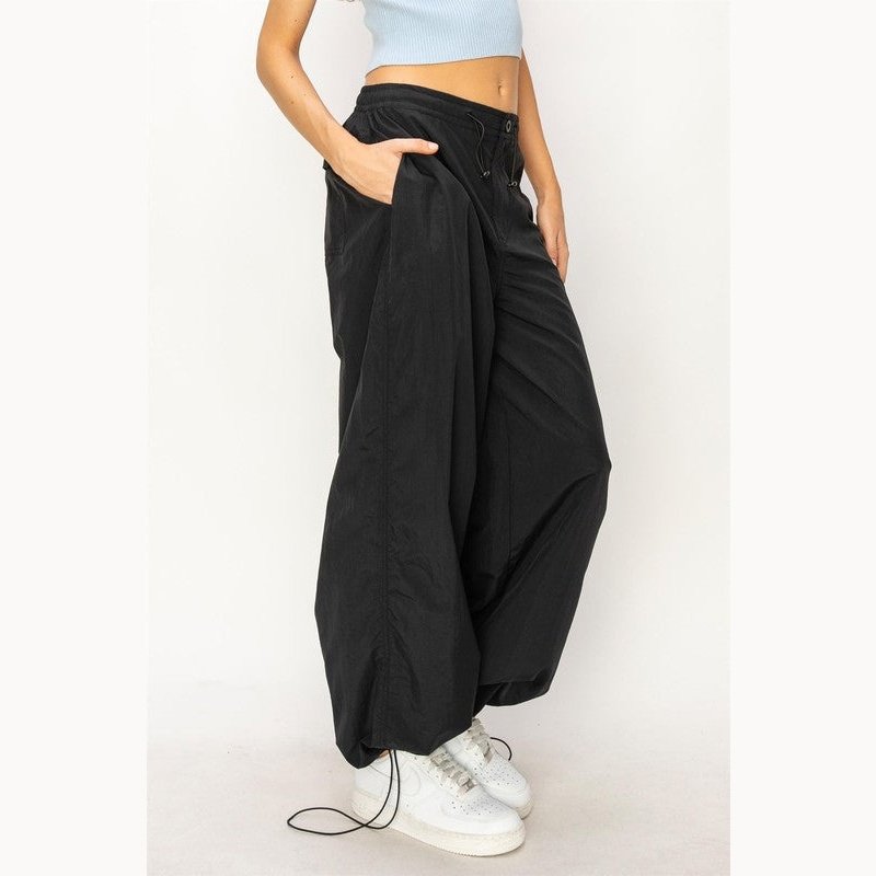 Charli Drawstring Parachute Pants