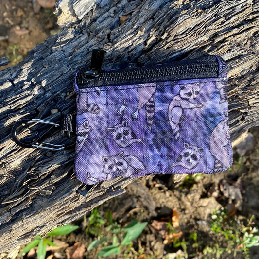 Shadow Bandits (Raccoons) Clip Wallet