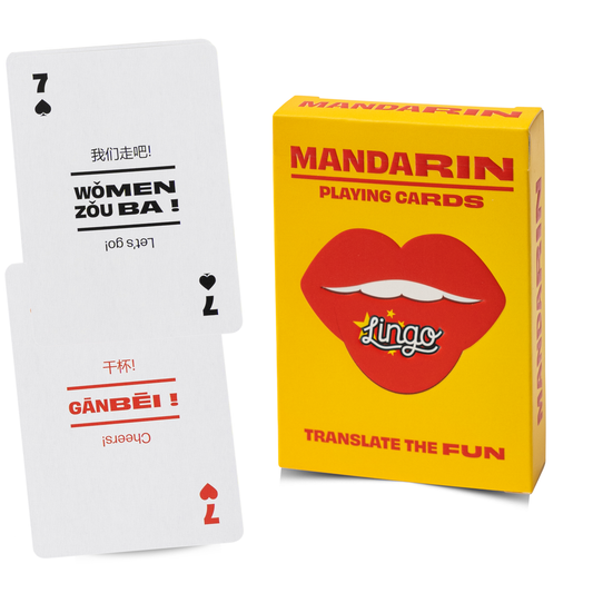 Mandarin Travel Playing Cards
