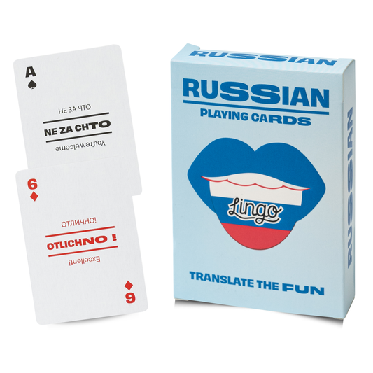 Russian Travel Playing Cards