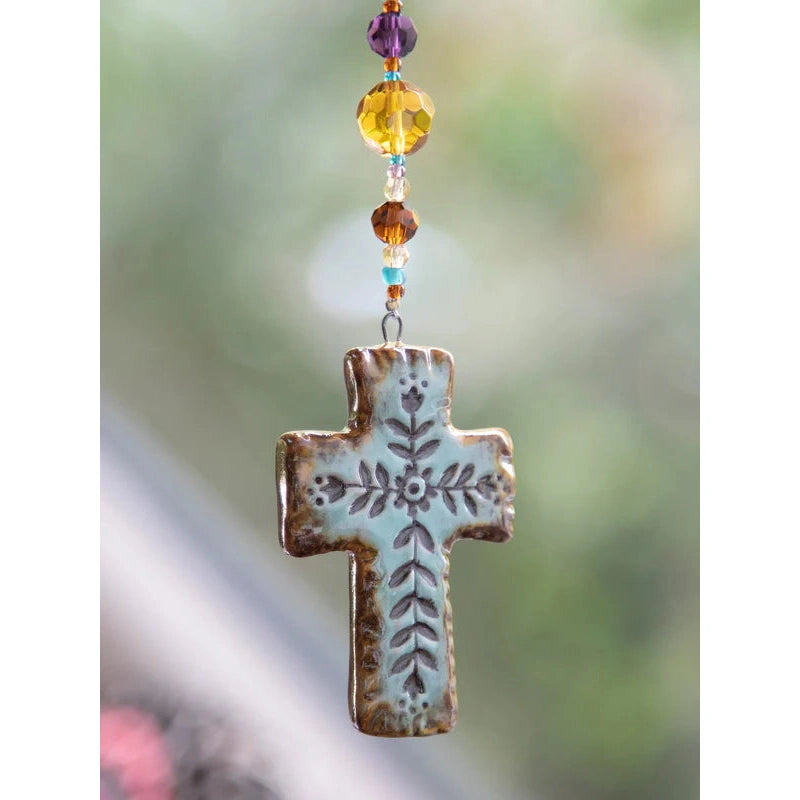 Artisan Cross Car Charm