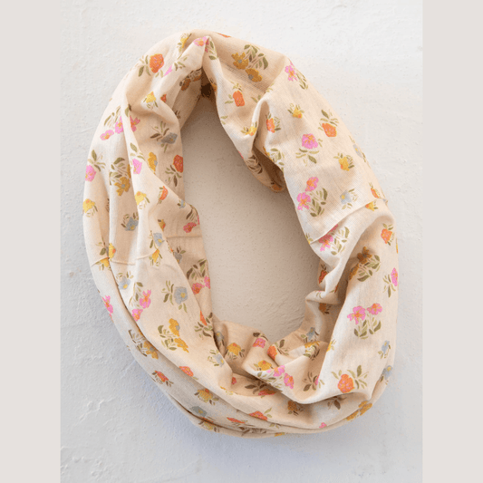 Full Boho Bandeau® Headband - Pastel Floral