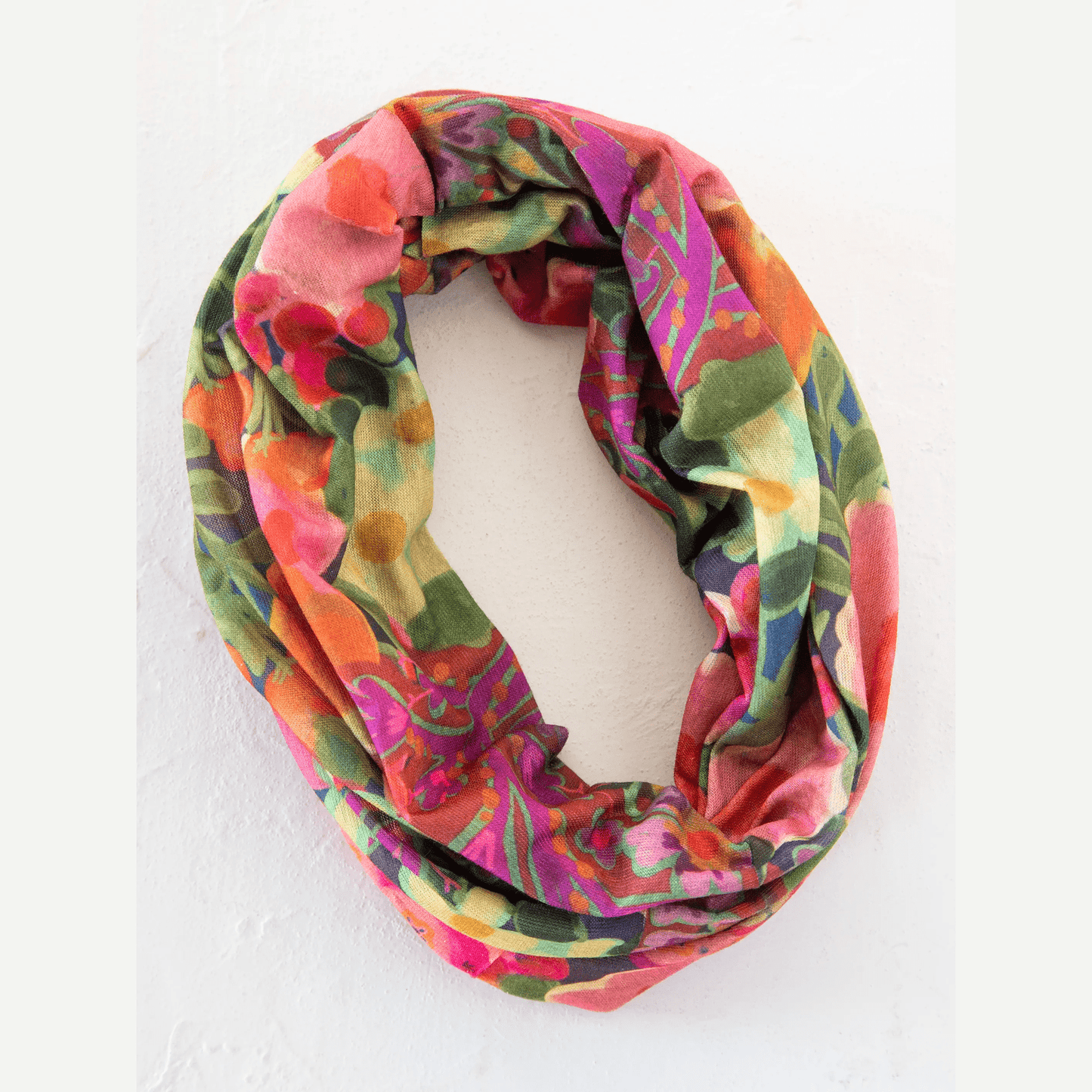 Full Boho Bandeau® Headband - Pink Painted Garden