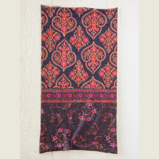 Full Boho Bandeau® Headband - Indigo Willow Medallion