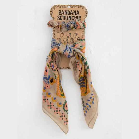 Bandana Scrunchie - Mandala