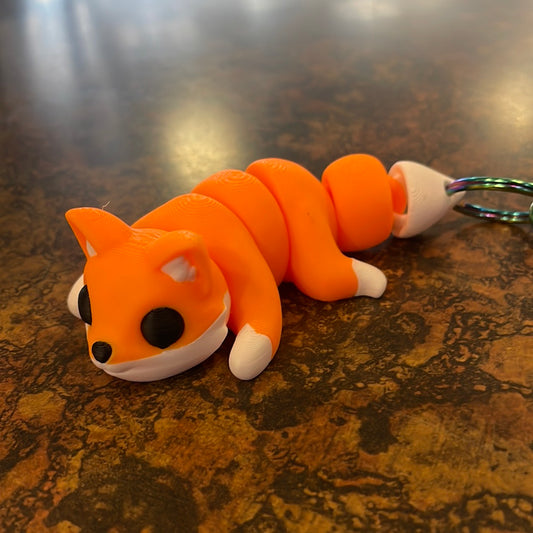 3D Printed Baby Fox Keychain