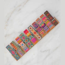 Bag Clips, Set of 10 - Folk Borders - The Feral Market
