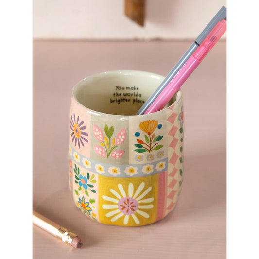 Secret Message Mug Candle - Brighter Place