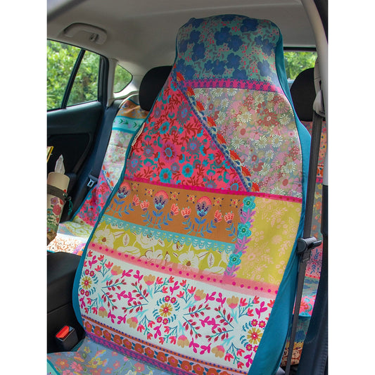 Front Car Seat Cover, Set of 2 - Patchwork