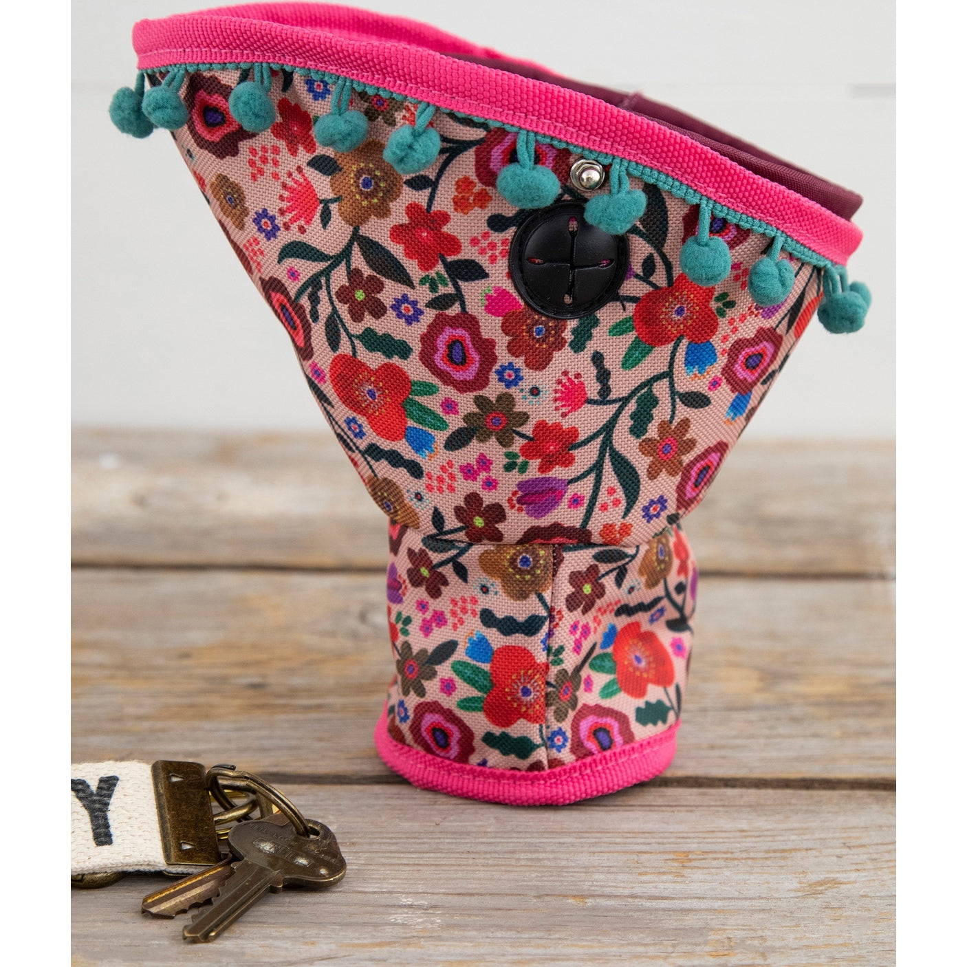 Car Cup Holder Organizer - Vintage Patchwork