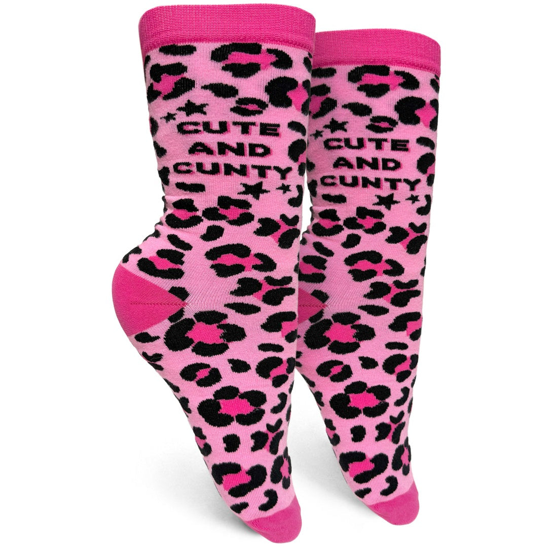 Cute And Cunty Womens Crew Socks - The Feral Market