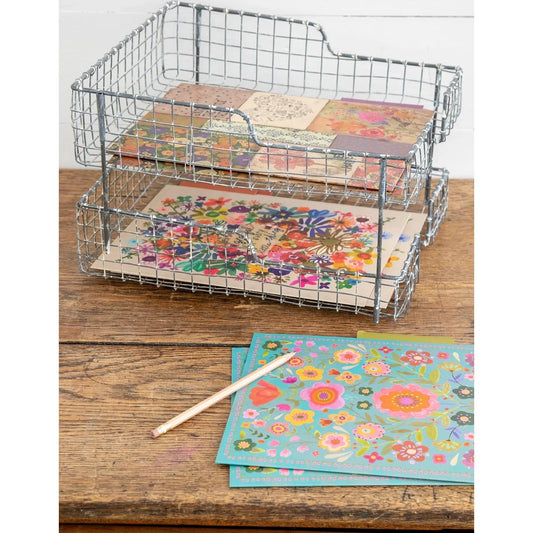 Colorful File Folders, Set of 6 - Grateful
