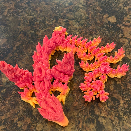 3D Printed Phoenix Dragon