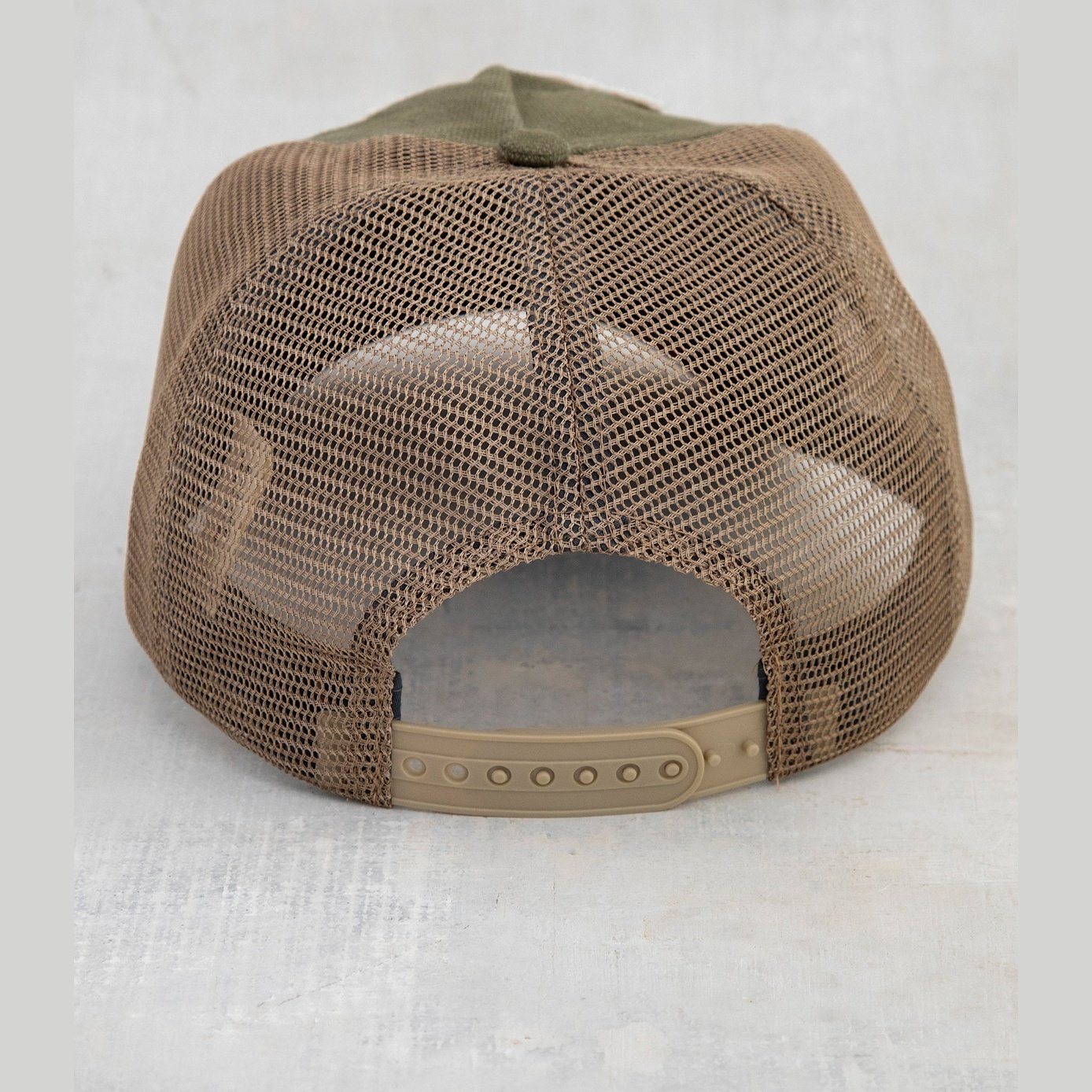 Canvas Trucker Hat - Mountains - The Feral Market