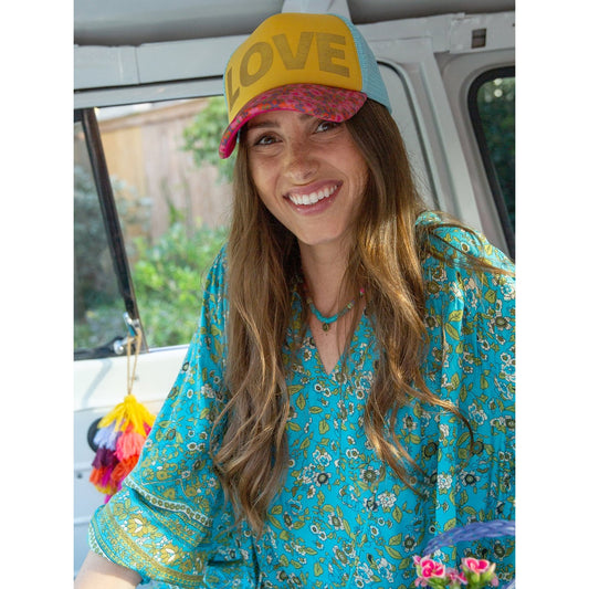 Adjustable Trucker Hat - Love