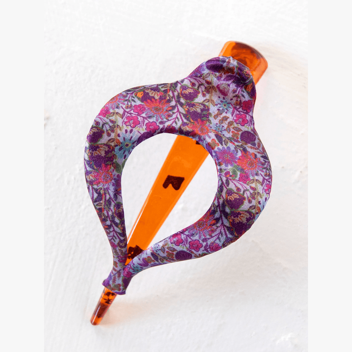 Boho Clip - Satin Dark Purple - The Feral Market