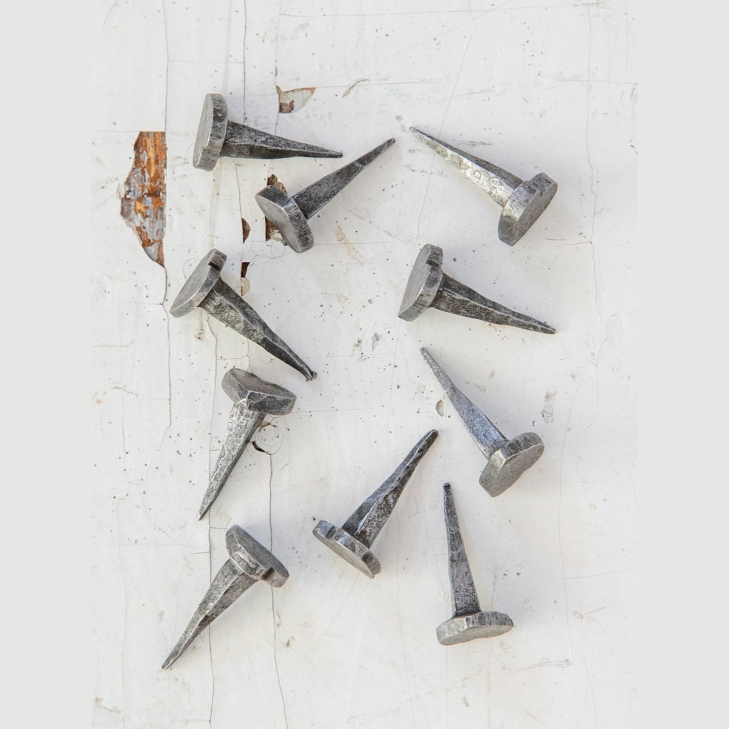 Heart Nails, Small - Set of 10