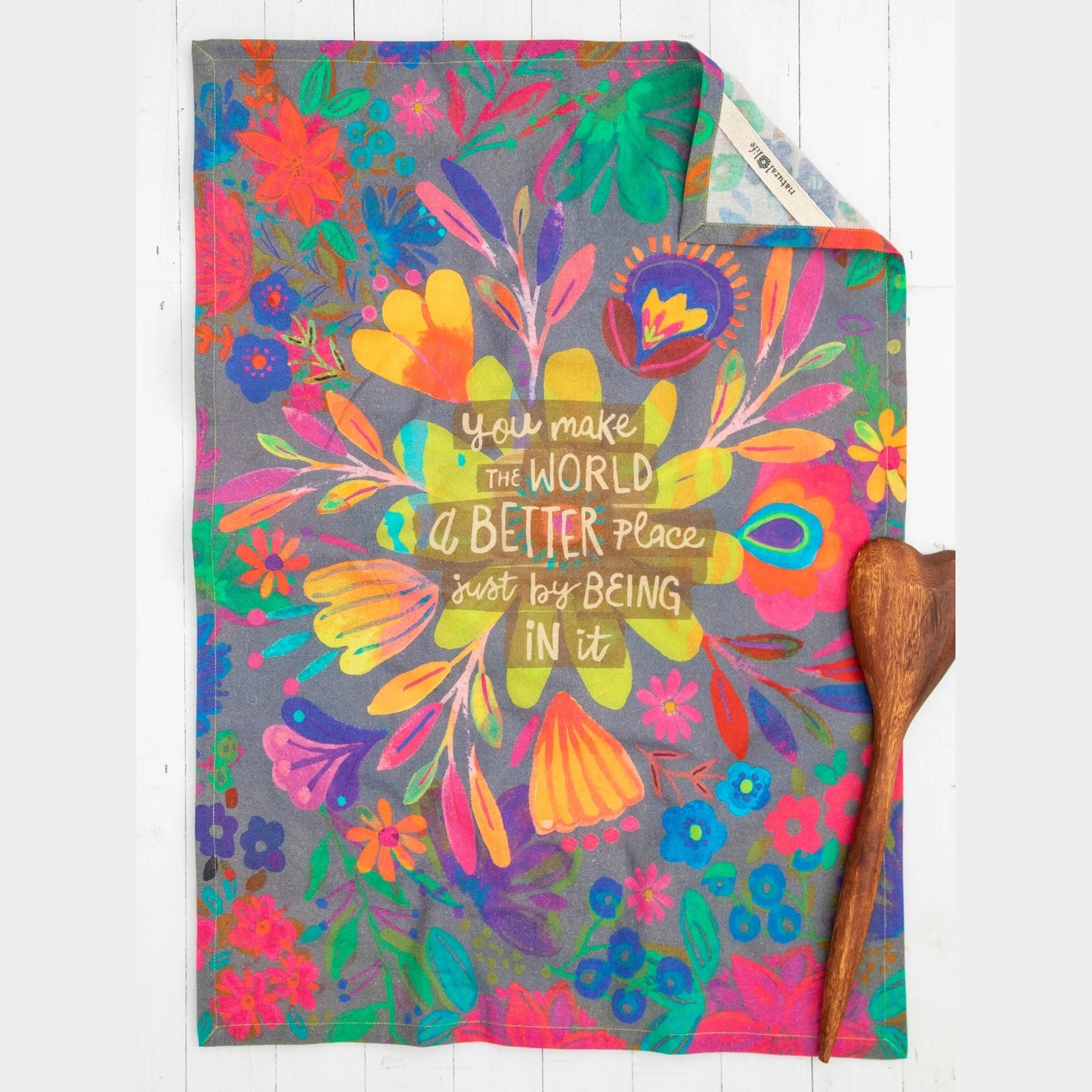 Kitchen Dish Towel - Thankful Grateful Blessed