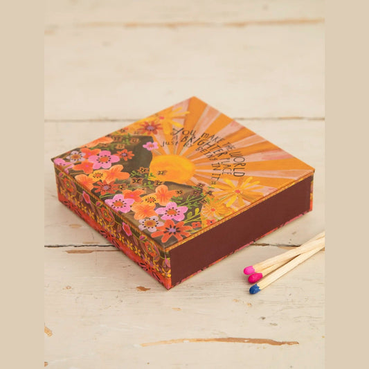 Coffee Table Matches - You Make The World Brighter