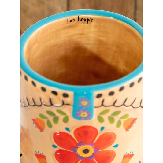 Folk Art Coffee Mug - Betty the Boot - The Feral Market