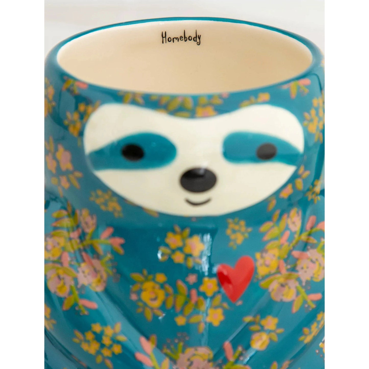 Folk Art Coffee Mug - Sylvia The Sloth