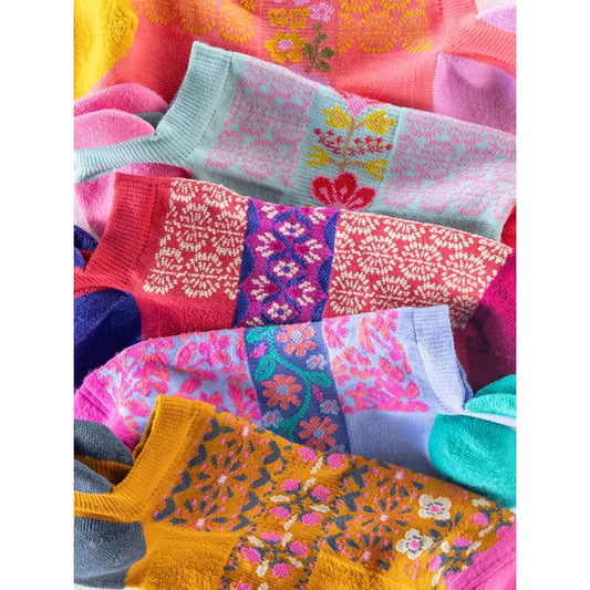 Favorite Fitness Socks, Set of 3 - Coral - The Feral Market