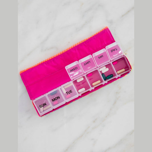 Weekly Pill Pouch Organizer - Deep Breath