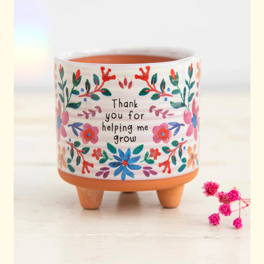Mini Artisan Planter - Thank You