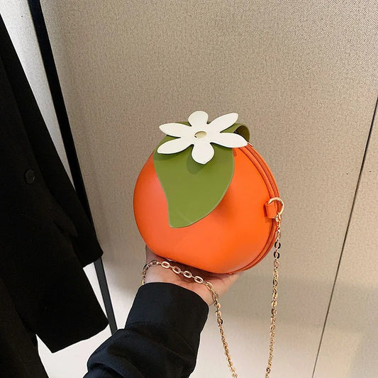 Juicy Orange Crossbody Bag