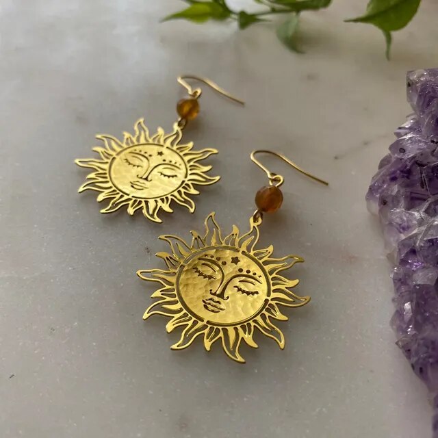 Serene Sun Earrings