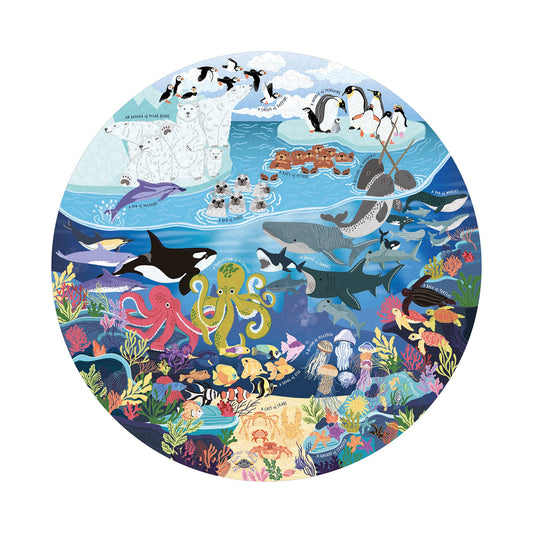 Ocean Lover's 1000-Piece Jigsaw Puzzle