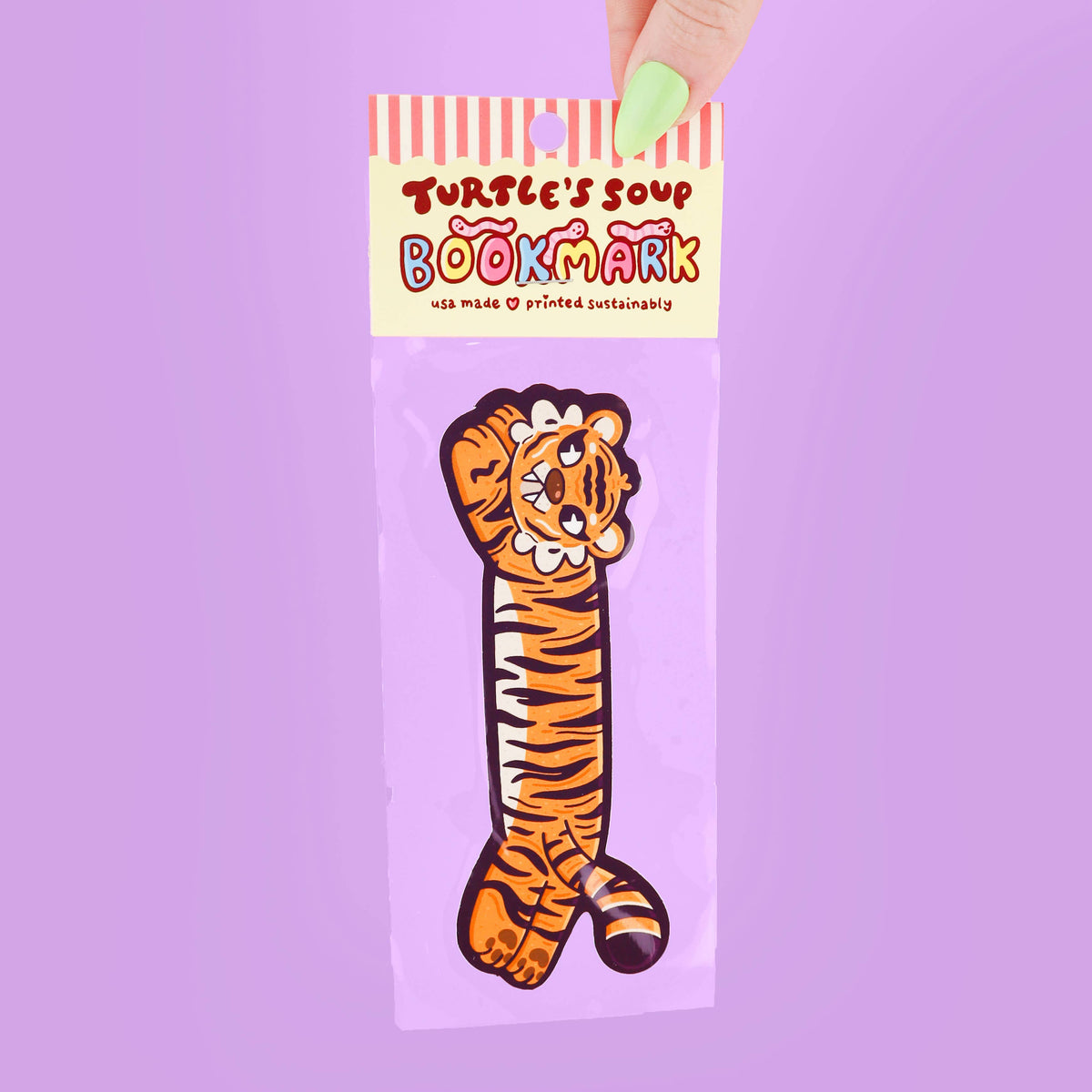 Long Tiger Reader Gift Bookmark - The Feral Market