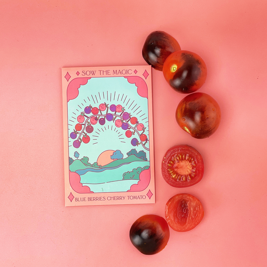 Blueberries Cherry Tomato Tarot Garden + Gift Seed Packet - The Feral Market