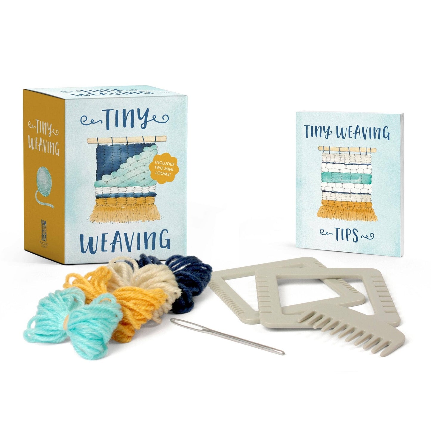 Tiny Weaving: Includes Two Mini Looms!