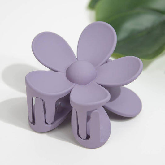 2.75''Medium Solid Color Matte Daisy Claw Clip