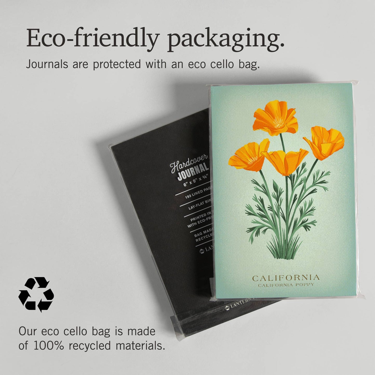 PREMIUM JOURNAL California Vintage Flora Poppy - The Feral Market