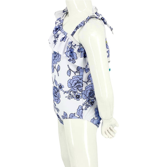 Rose Sky Girls One Piece Swimsuit