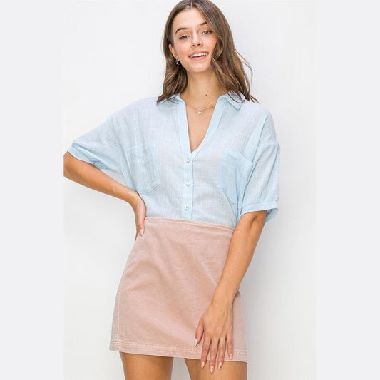 Nancy Cotton Gauze Shirt Top