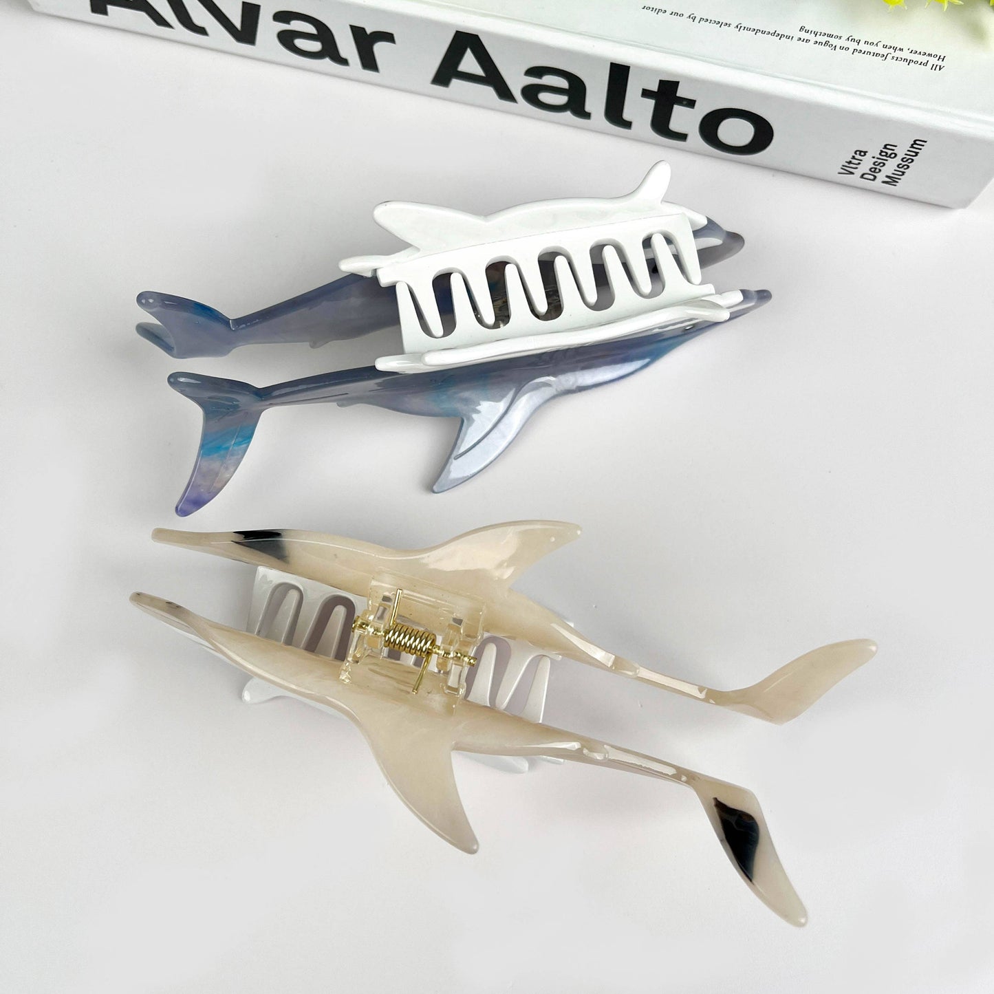 Shark Claw Clip,Animal Acetate Hair Clip