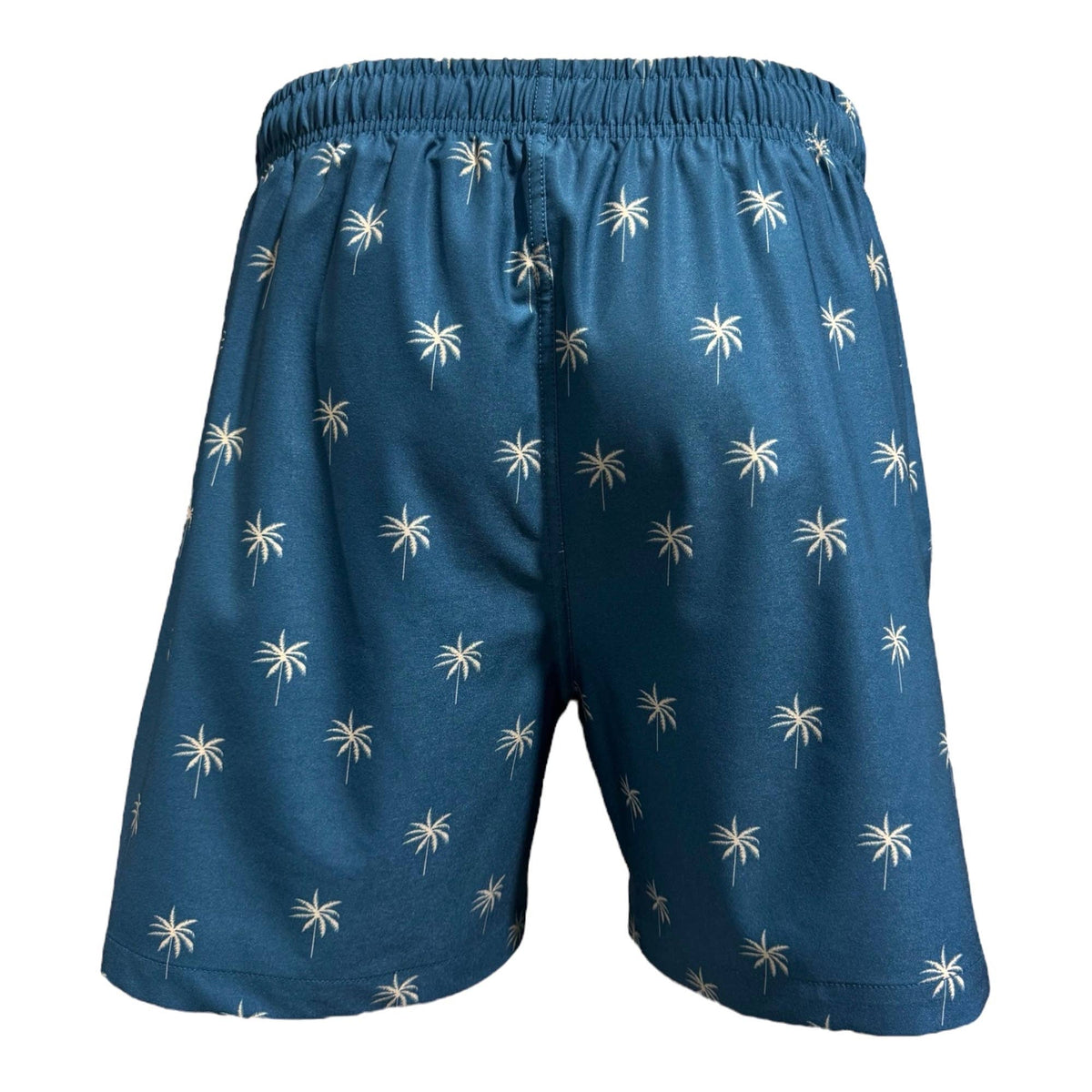 Men's Swim Short - Tiny Palms on Teal