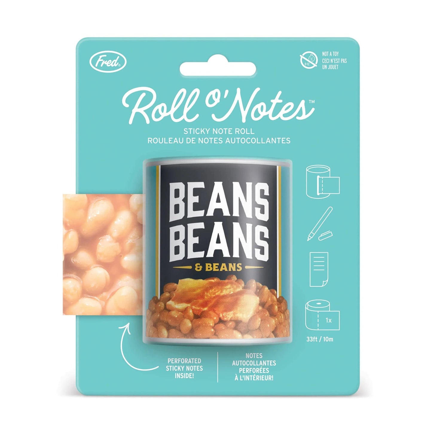ROLL O' NOTES - Sticky Notes - BEANS