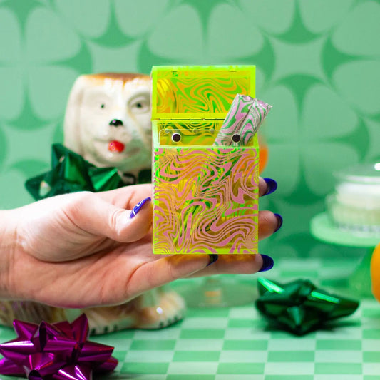 Psychedelic Swirl Cig Box