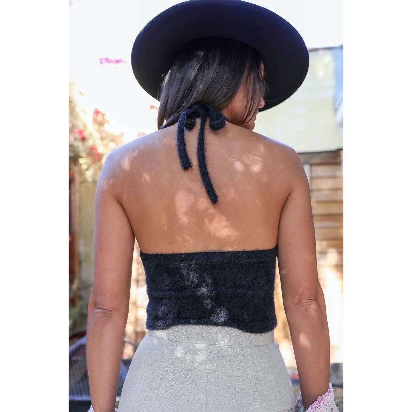 Soft Halter Crop Top