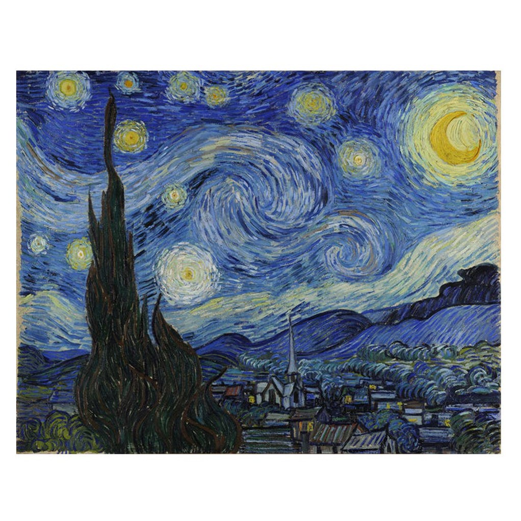 THE STARRY NIGHT by VAN GOGH Printed Art Tights - The Feral Market