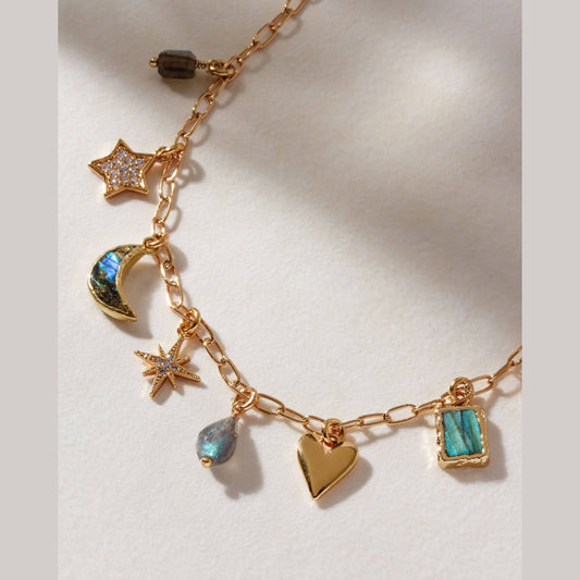 Still Lost In The Cosmos Charm Necklace