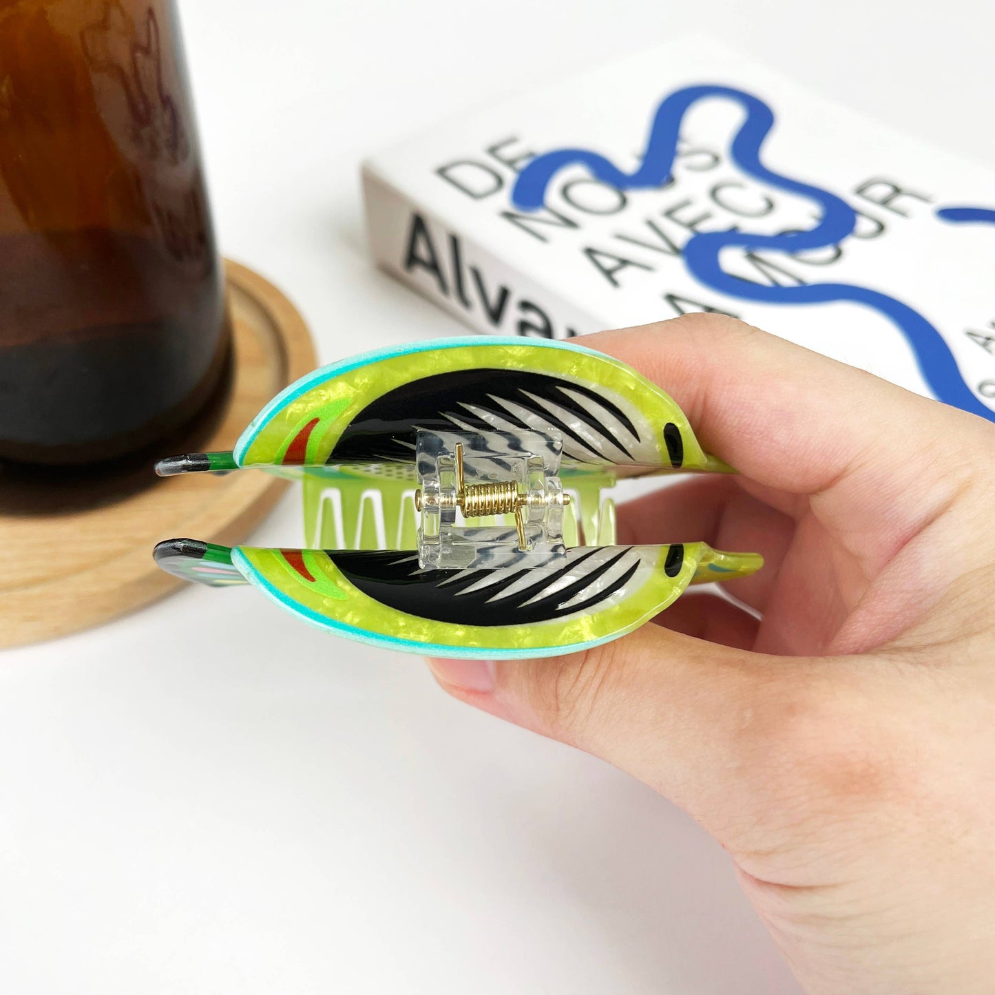 Fish Claw Clip, Marine Life Hair Clip