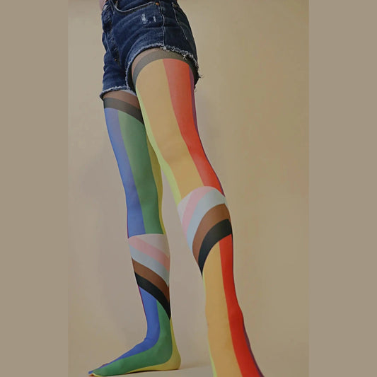 Rainbow Pride LGBTQ Printed Tights