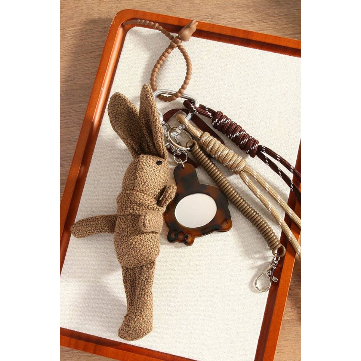 Whimsical Wish Rabbit Bag Charm