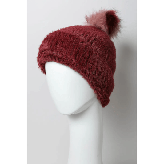 Ultra Soft Faux Mohair Beanie